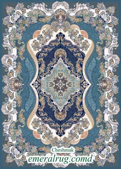 1000شانه -چشمک _آبی اطلسی