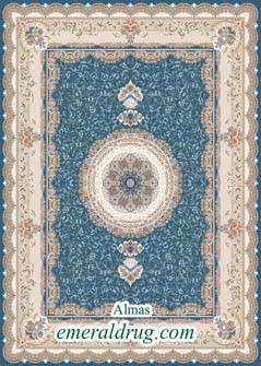 1000شانه -الماس -آبی اطلسی